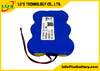 3.0 volt 3600mah Lithium Button Battery CR2450-6P battery pack with shr-2P connector wires lenght 55mm