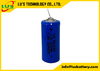 ER14335M 3.6v 2/3AA 1200mAh lisocl2 battery with Axial Lead