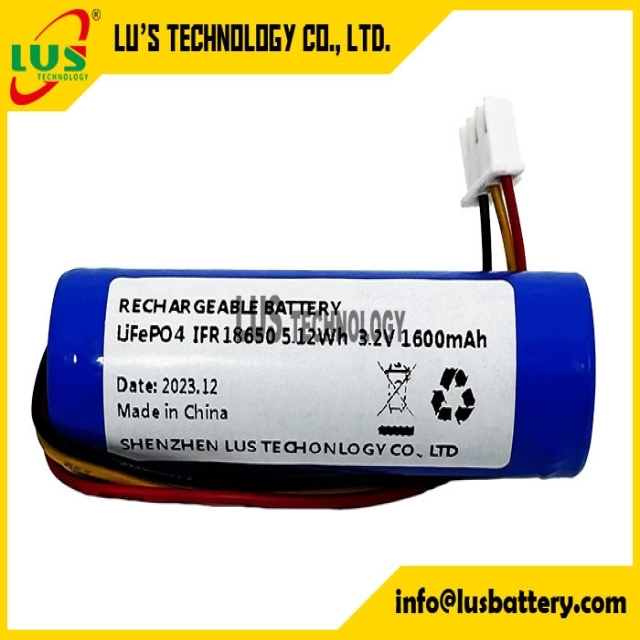 18650 Battery 1500mAh 3.2V Rechargeable Lifepo4 Battery Pack OEM IFR18650 1.5ah lithium battery