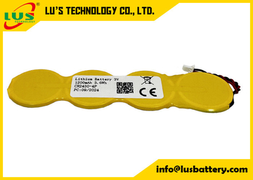 Ses-imagotag mriergy 3v 1200mah CR2430 limno2 coin cell battery pack OEM CR2430-4P button cell battery pack