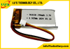 3.7v rechargeable battery LP502030 Li Polymer Battery LP502030 3.7V 250mAh