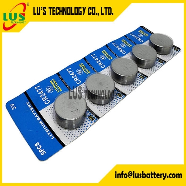 CR2477 3V Lithium Cell Battery replacement for CR2477-T5 Battery 3.0V Lithium PLC batteries 1100mah cion cell battery CR2477T 5 counts