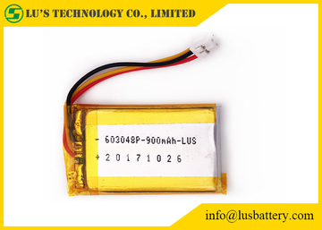 LP603048 3.7v 900mah Rechargeable Lithium Battery PL603048 LP603045 polymer lithium battery