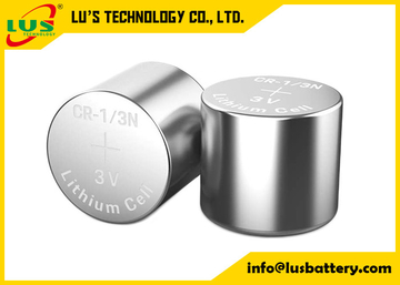 CR1/3N Limno2 Primary Battery CR11108 3V 170mah Button / Cylinder Shape With OEM Service