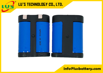 2CR5 1500mah Lithium Manganese Dioxide Battery 6V For Camera photo battery 6V lithium battery
