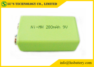 9V 280mah Prismatic Nimh Battery 6F22 9v Battery nimh rechargeable battery 9v nimh cell