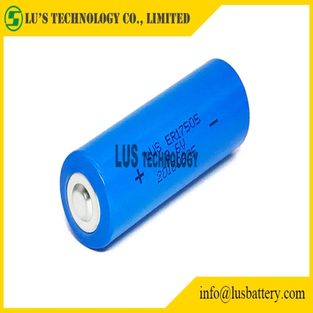 A Size Portable Lisocl2 Batteries ER17505 3.6V 3500mah lithium primary battery