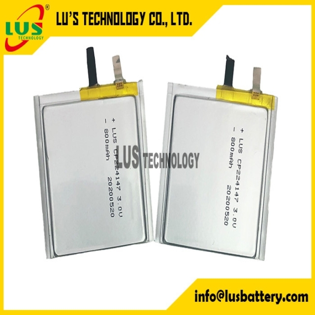 CP224147 3.0V 800mah Soft Lithium Battery For Rfid battery CP224248 primary cell