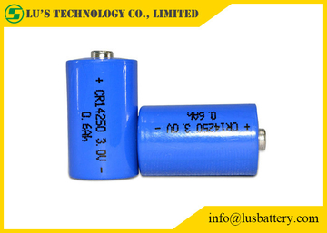 CR14250 Lithium Manganese Dioxide Battery 600mah 3.0v 1/2AA lithium battery for GPS Tracking