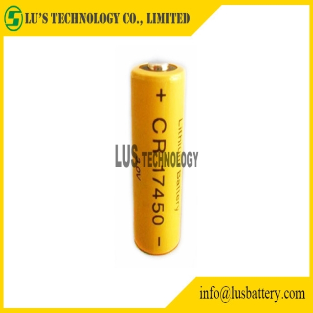 CR17450 3.0V Lithium Manganese Dioxide Battery 2200mah primary lithium battery CR17450
